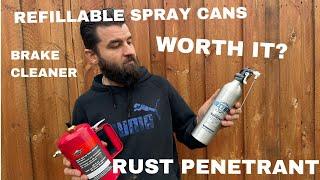 Are These Refillable High Pressure Spray Cans The Way To Go?