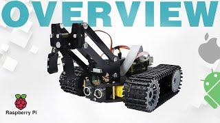 Freenove Tank Robot Kit for Raspberry Pi [Overview]