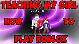 Playing Roblox with my GIRLFRIEND For The FIRST Time!!