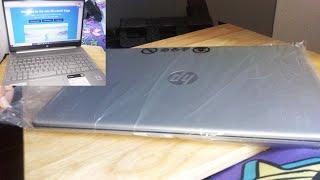 Unboxing My New 15.6 inches HP Laptop Intel Core i3 10th Gen