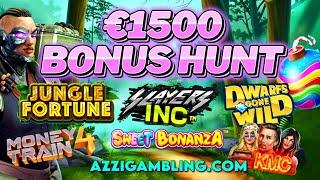 €1500 BONUS HUNT!! 12 BONUSES!