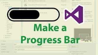 How to make a Progress Bar in Visual Basic (vb) 2010