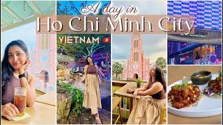 A Day in Ho Chi Minh City / Saigon | Cafe Hopping, Walking Street & Travel Tips | Vietnam Vlog Ep 4