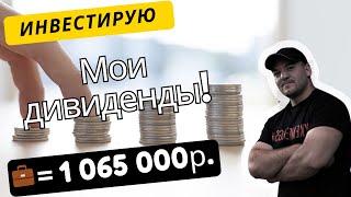 Сколько дивидендов приносит мой портфель из акции РФ в 1 000 000 рублей!