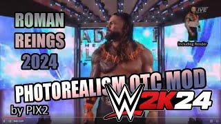 WWE 2K24 - OTC ROMAN REINGS - ATTIRE & BODY REWORK MOD (by PIX2)