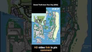 Evolution of Grand Theft Auto Maps