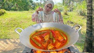 GULAI IKAN TEMENUNG SENANG MASAK & SEDAP | Makan smpai tak angkat kepala dah | fish curry recipe