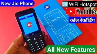 Reliance Jio New Jio Phone 2021 WiFi, WiFi Hotspot, YouTube,Call Recording | Jio Phone 2021 Features