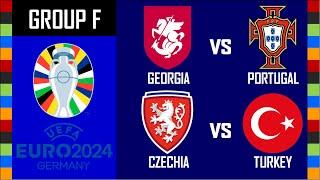 Euro 2024 - Predictions: GEORGIA vs PORTUGAL - CZECHIA vs TURKEY