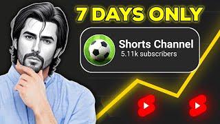 I Monetize My Shorts Channel in Just 7 Days! (Copy Paste)