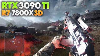 7800X3D & RTX 3090 Ti | Battlefield 4 (1080p, 1440p, 4K & 8K Ultra)