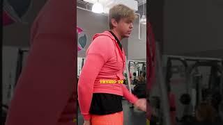 Undercover at Feminist Gym!  #prank #shorts