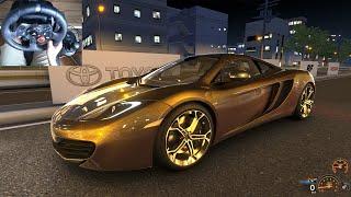 Assetto Corsa \ MCLAREN Mp4 12C \ Ikebukuro map mod \ Logitech G29 + Shifter