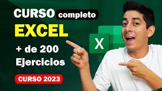  Curso de Excel completo y gratis [+ 200 ejercicios en 1 video]