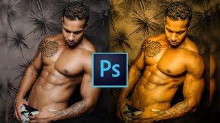 Photoshop CC - Create The PURE GOLD Skin