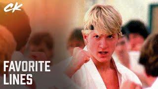 Cobra Kai Cast's Favorite Karate Kid Lines | Cobra Kai (William Zabka)