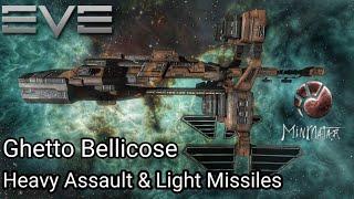 EVE Online - Minmatar T1 Cruiser - Belicose - Ghetto PvPvE Builds & Fittings - Heavy/Light Missiles