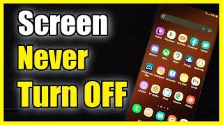 How to Make your Android Phone Never Turn OFF (Easy Method)