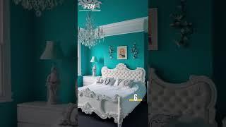 Top 10 Bedroom Colour Combination Ideas #bedroomcolour #shorts