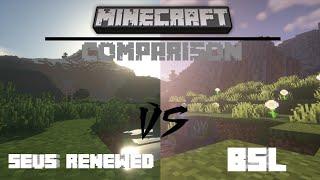 Minecraft Shader Comparison: SEUS Renewed vs. BSL Shaders
