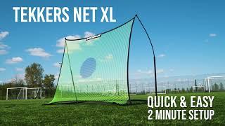 HOW TO: Setup the QUICKPLAY TEKKERS Net XL 8x6ft Rebounder