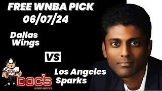 WNBA Pick - Dallas Wings vs Los Angeles Sparks Prediction, 6/7/2024 Best Bets, Odds & Betting Tips