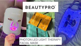 LED mask at home! New tech from Beautypro