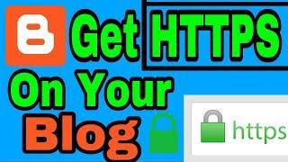 How To Add HTTPS To Your Blog | Blogger Tutorial #5