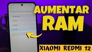 XIAOMI  REDMI 12 Como EXTENDER Memoria RAM   - ¿Qué es, qué necesita y cómo funciona?