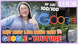 (ENG) Đi Làm Tại Google & YouTube Có Như Mơ? | A day working at Google | VyJob Khánh Vy