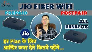 Jio Fiber | All Prepaid and Postpaid Recharge Plans with D2H Box | Best Jio Wifi Plan with OTT Apps.