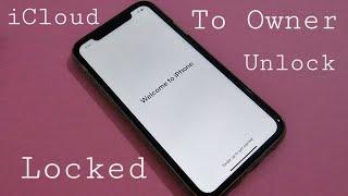 How to iPhone 4,5,6,7,8,X,11,12,13,14 Locked to Owner iCloud Unlock Officially️