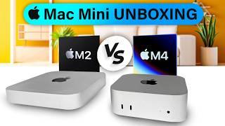 Mac Mini M4 VS M2 - Benchmark RESULTS & UNBOXING!