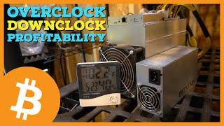 How To Overclock and Downclock Your Bitcoin Mining Rigs for More Profitability!