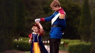 Big Brother Dresses As Prince Charming For Photo Shoot With Little Sister