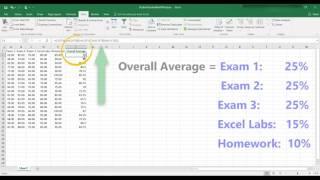 Using What if Analysis Scenario Manger in Excel 2016