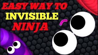 Slither.io CODE - NEW INVISIBLE NINJA 100 % WORK - WORLD RECORD Unlimited Length (SLITHERIO VIP 3.4)