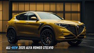 AMAZING DESIGN! 2025 Alfa Romeo Stelvio - LUXURY CAR