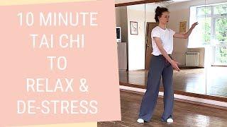 10 minute Tai Chi Before Bed - Easy Tai Chi to Relax the Body & Mind