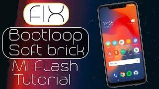 Mi Flash Stock Rom Fastboot tutorial || Fix Boot loop, Soft brick on Any XIAOMI Device ?