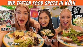 Sind sie den HYPE wert? Köln Food Spots im test! Mit @madlin_actv2560 @llauraabe