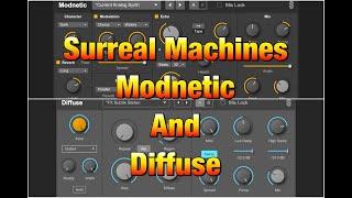 MODNETIC Tape Delay, Reverb and FX and DIFFUSE Morphing Delay and Reverb by Surreal Machines - iOS