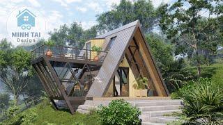 A Frame House Design - Minh Tai Design 18
