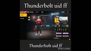 THUNDERBOLT UID FF SK AMAN GAMING 