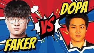 FAKER vs DOPA BEST OF 3 - Who Wins? | Skill Capped