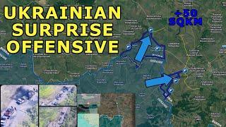 Ukrainian Kursk Offensive Captures 50SQKM In 1 Day | Surprise Offensive Caught RUAF Off Guard