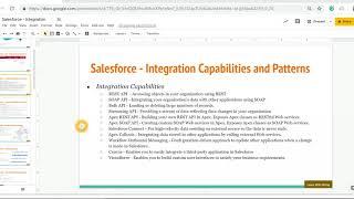 Lecture 2: Salesforce   Integration Capabilities and Patterns