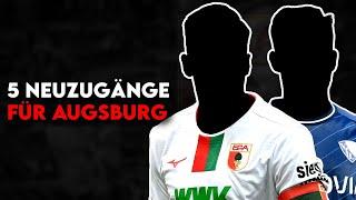 FC Augsburg: 5 Transfers für den Angriff auf das obere Drittel der Bundesliga!