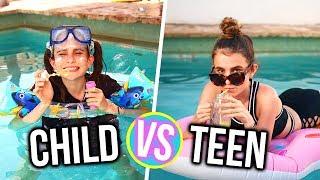 CHILD VS TEEN 5!! Lovevie & Tatiana Boyd