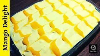 Quick Mango Delight Recipe/ How to Make Mango Delight/ Foodi 360